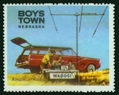 USA - (Boys Town Christmas Seals-WA0OGI - NEBRASCA (a�os 60)